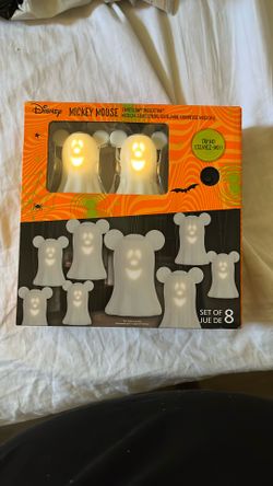 Disney Mickey Mouse Halloween Ghost Lights