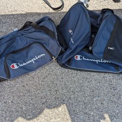 2 New Champion Duffle/Gym Bags XL Size