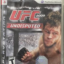 UFC 2009 UNDISPUTED FOR PS3