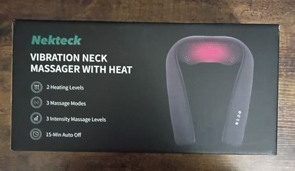 Nekteck Vibration neck massager with heat