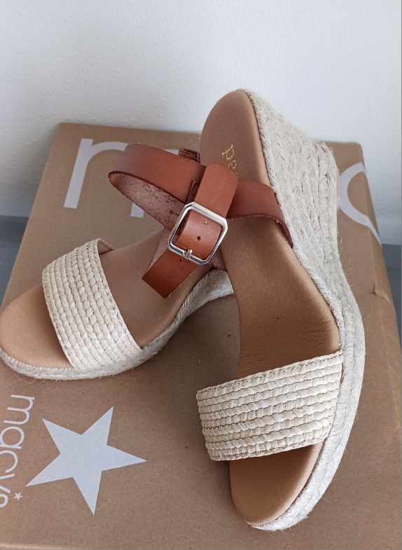 New wedge espadrilles made in Spain