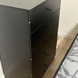 2 black dresser
