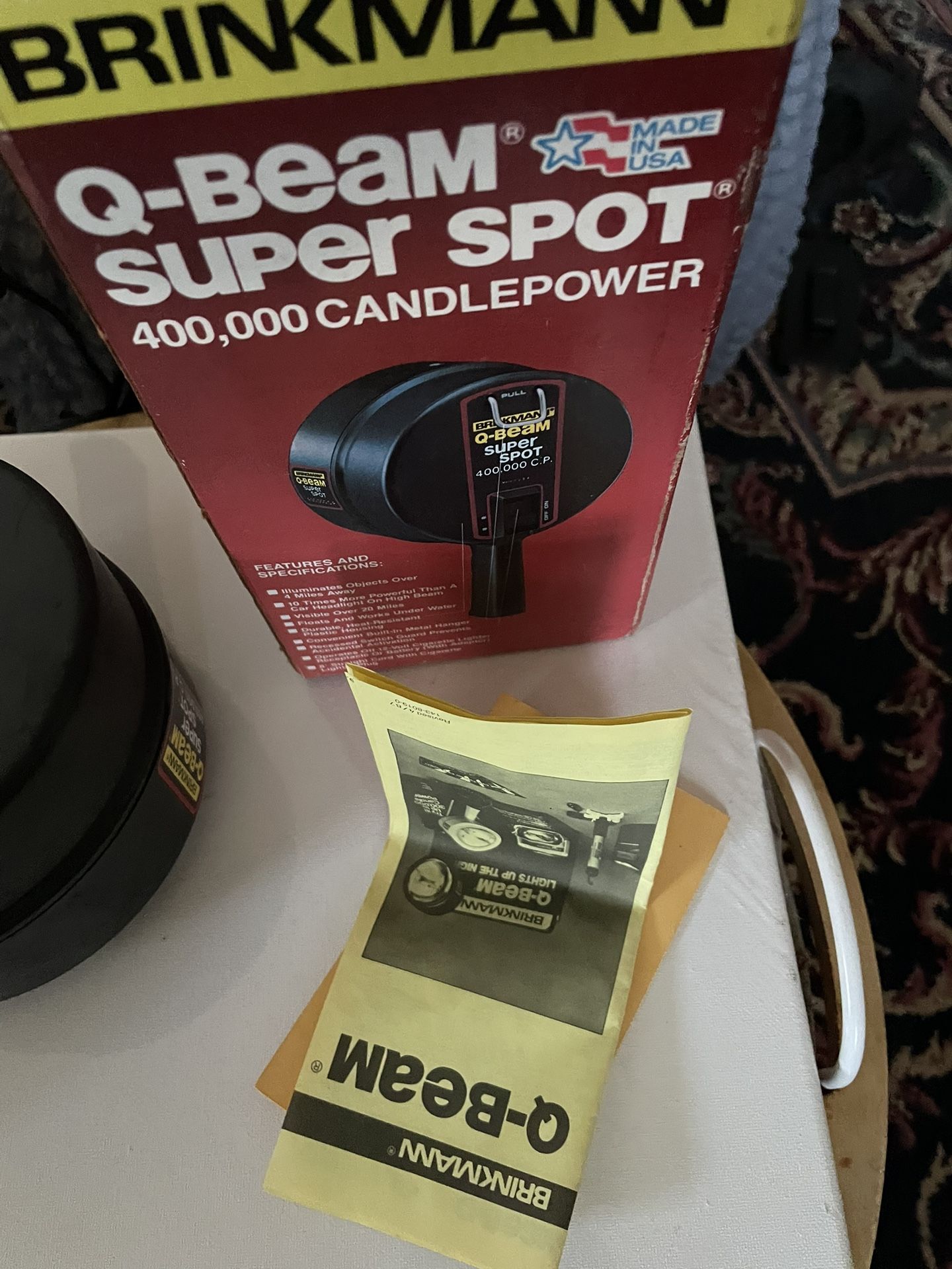 - [ ] 400,000 CANDLEPOWER - [ ] SUPer SPOT®