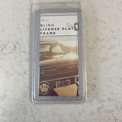 Bling License Plate Frame