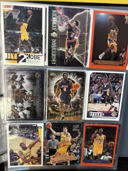 2 Binders Of Basketball Cards From 90s