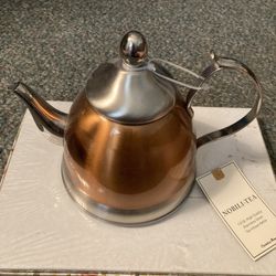 Nobility Tea Stainless Steel Infuser Kettle 1qt