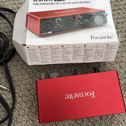 Scarlett 2i2 Focusrite