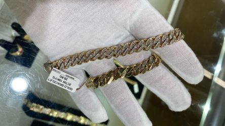 Men's Diamond 10kt bracelet