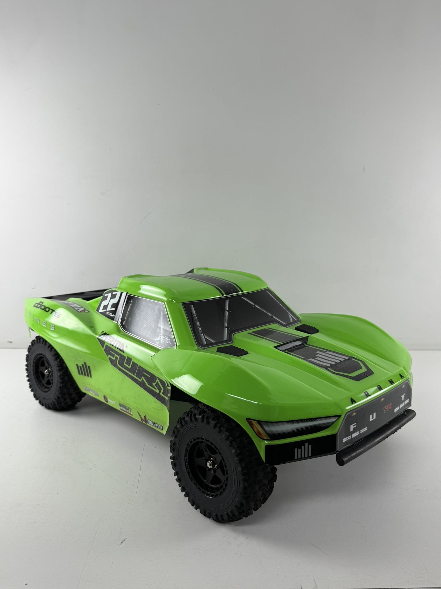 Arrma Fury Mega 2wd Brushed R/C Truck Includes Charger and Battery