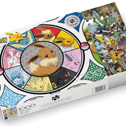 Eevee Evolutions Pokémon 1000 Piece Puzzle