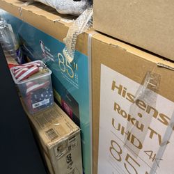 🏈 Super Bowl Ready! Brand New Hisense 85” 4K TV
