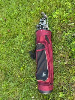 Austad’s golf bag & club