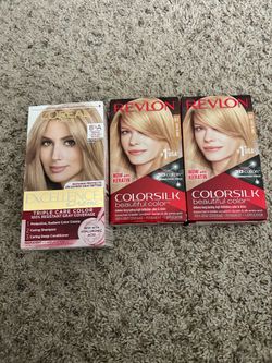 Blonde hair dye  3 boxes. New permanent color.