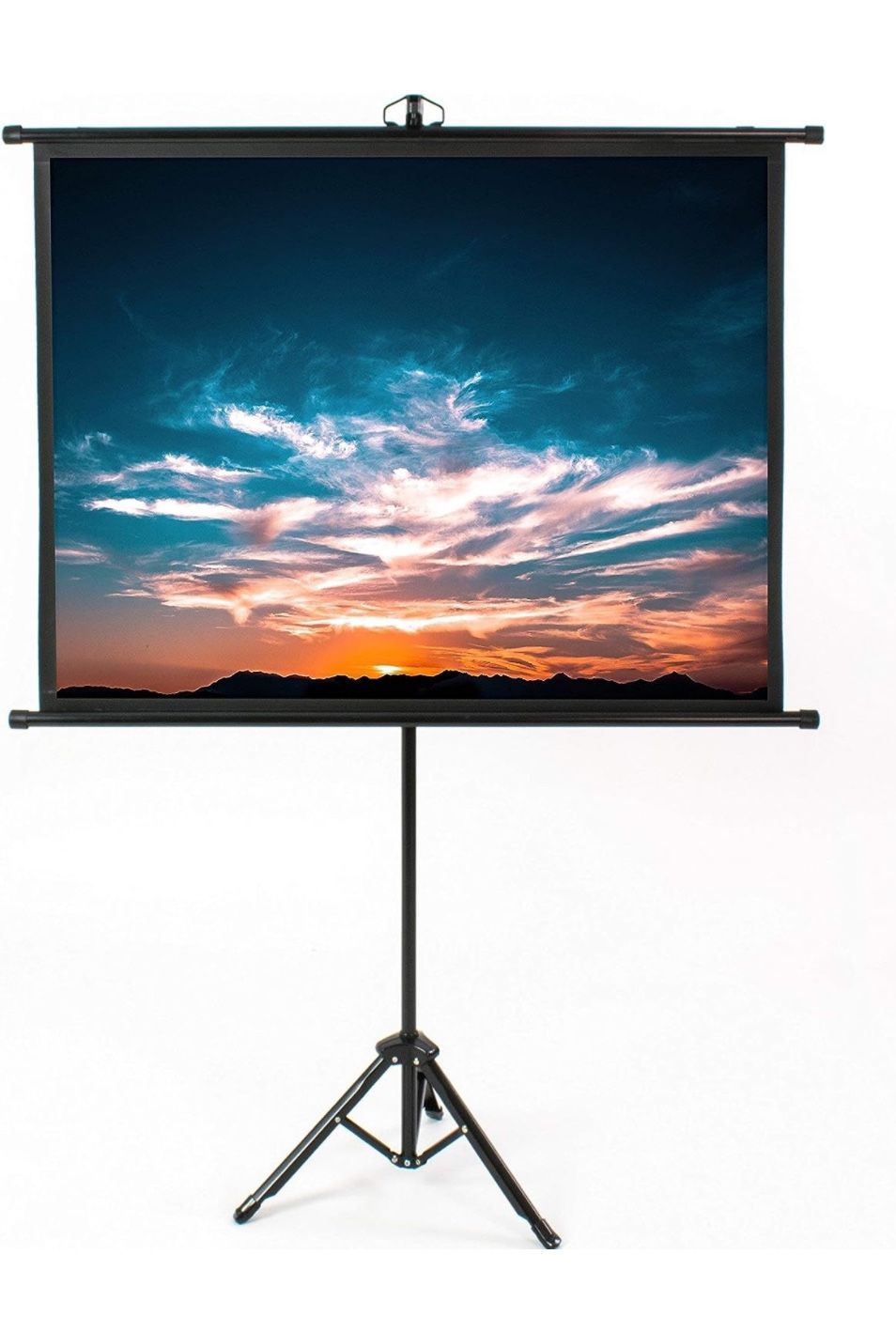 Mini Projector And 50” Projector Screen - NEW