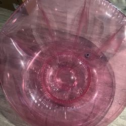 Pink Blow Up Chair. $15