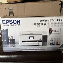Epson ET-15000 Eco tank Large Print Format 13’x19’ Inches