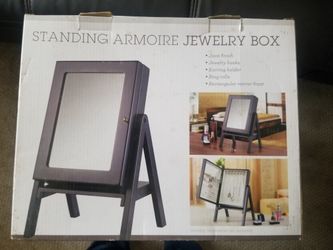 JEWELRY BOX with Mirror New In Box 