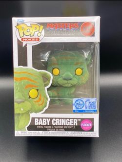 Funko Pop! Masters Of The Universe Baby Cringer #2027 Flocked wi/Protector NEW