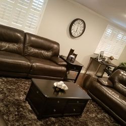 Leather Couches 3 Piece 