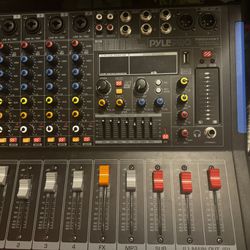 Streaming Studio Mixer - DJ Controller Audio Mixing Console