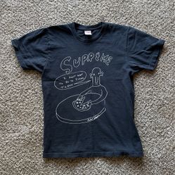 Supreme Daniel Johnston Pizza Tee