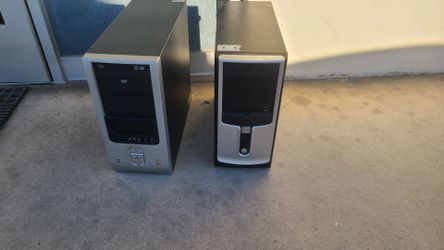 Two Older Dell desktop for repair or parts