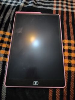 Kids LCD Drawing & Doodle Tablet with Stylus - Pink
