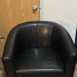 Small Black Couch Chair 