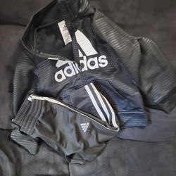 Adidas 2t Tracksuit Black Toddlers