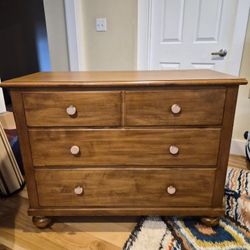 3 Drawer Solid Wood Dresser