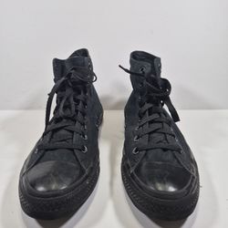 Chuck Taylor All Star High Tops Black Monochrome Men Size 9 Women Size 11 M3310