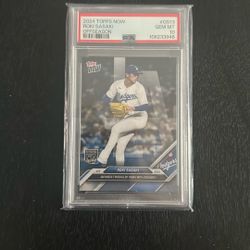 Two PSA 10 Graded Cards