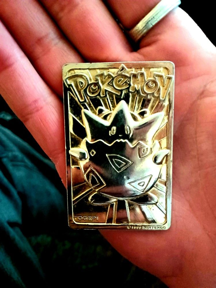 Gold Metal Togepi Pokémon!