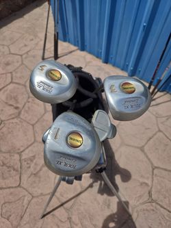 Complete Spalding Golf set and wilson golf bag