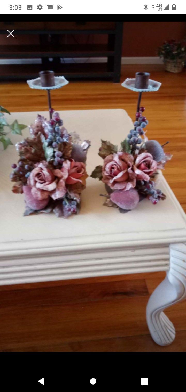 Vintage Candle Holders