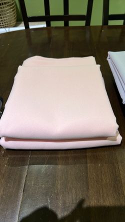 Fabric party table covers