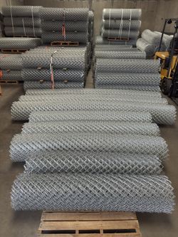 Chainlink Fence Roll 6ft x 50ft Domestic US 11.5GA 2 1/4 “Mesh