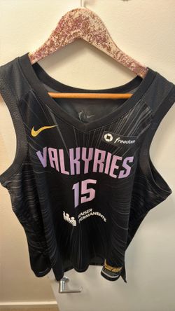 Signed prop iPhone and signed T. Hayes nike L Valkyrie jersey