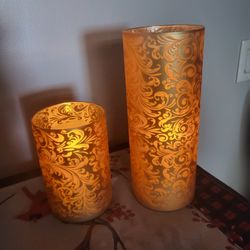 Hurricane Globe holder set of 2