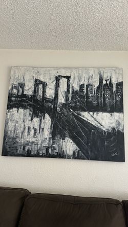 Brooklyn Bridge  Art Abstract by Silvez