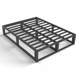 FREE Metal queen bed frame & mattress