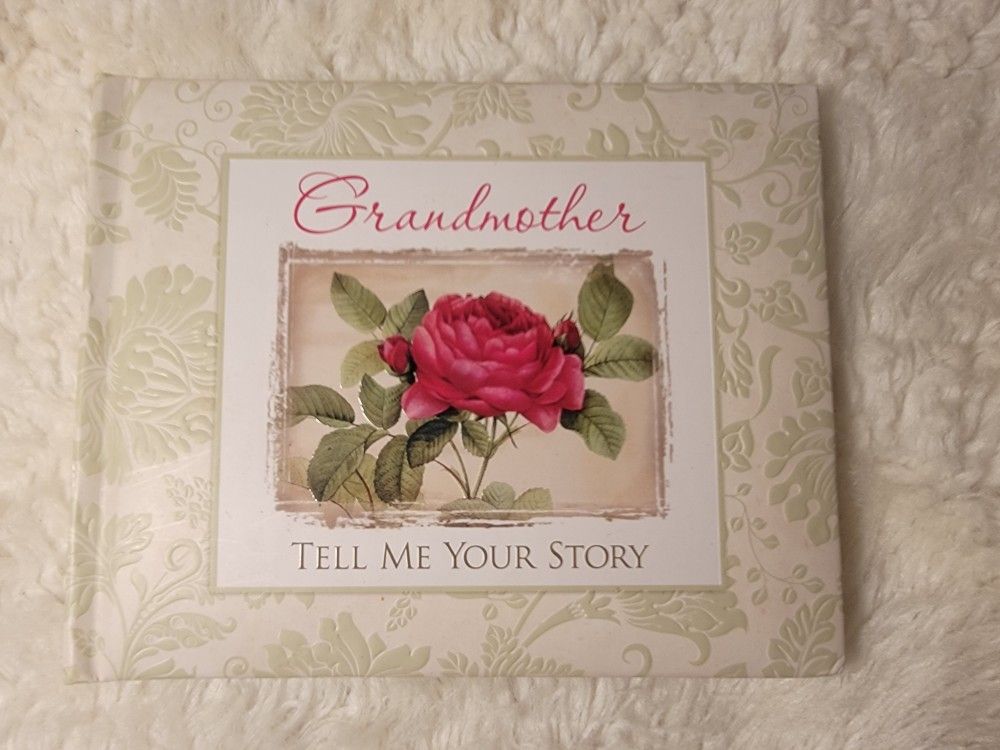 Brand New Grandmother Tell Me Your Story Recordable Memory Book With Audio Features