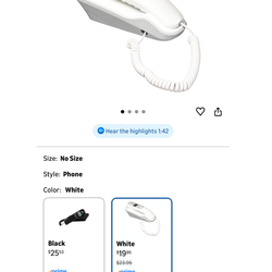At&t trimline telephone
