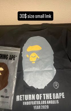 Bape tee size small