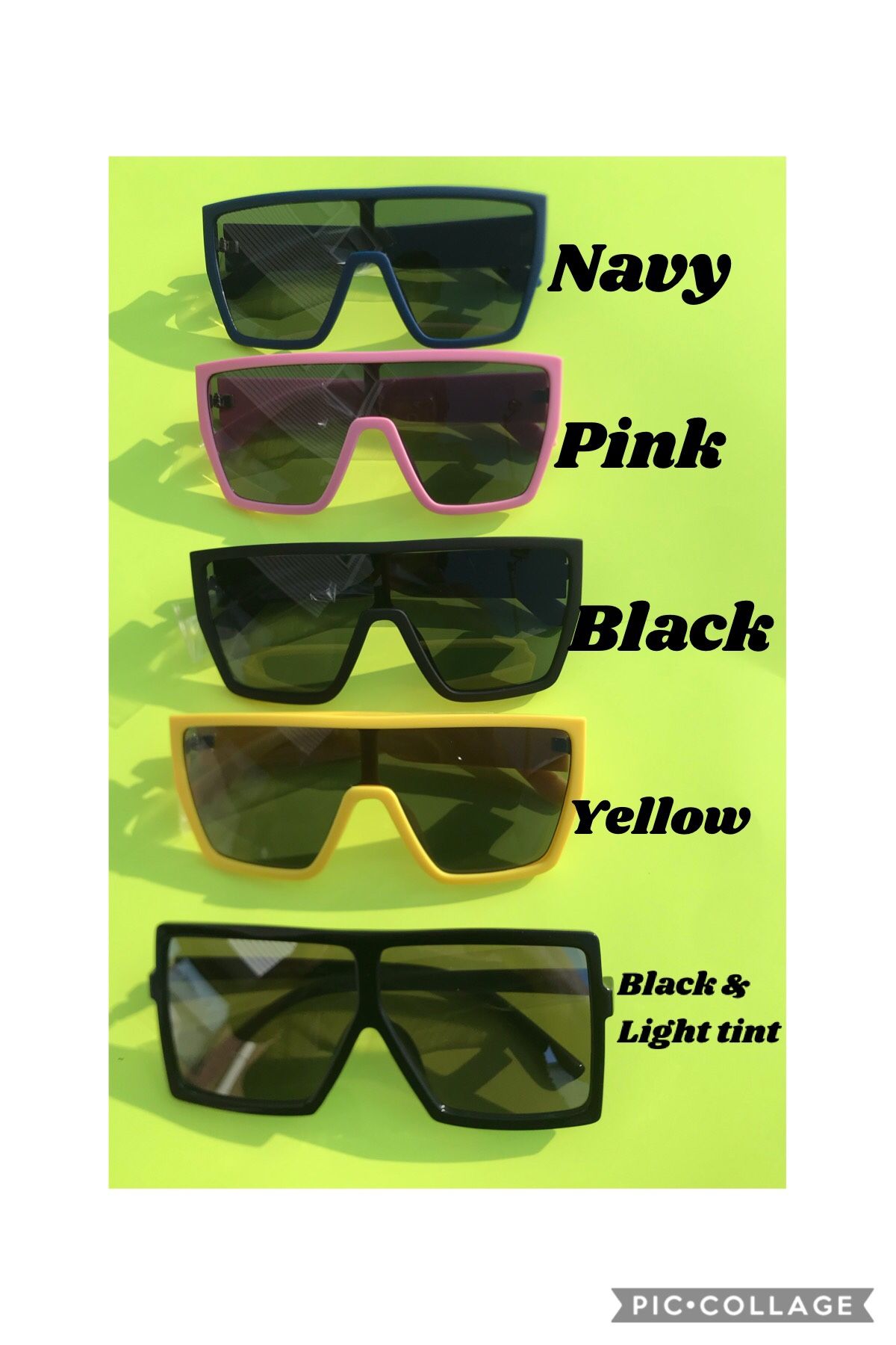 Stylish affordable sunglasses $8 each