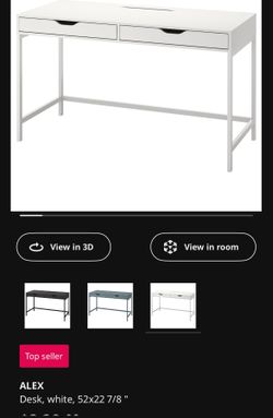 IKEA Desk: The Alex