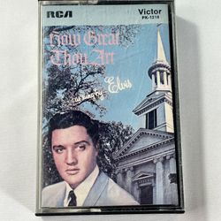 Elvis Presley How Great Thou Art Vintage Cassette Tape 1967 RCA