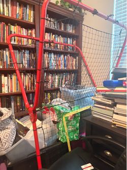 Red Volleyball Rebounder