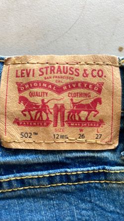 Kids Levi’s 502 regular taper