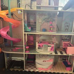 L.O.L Wood Dollhouse 4 Floors
